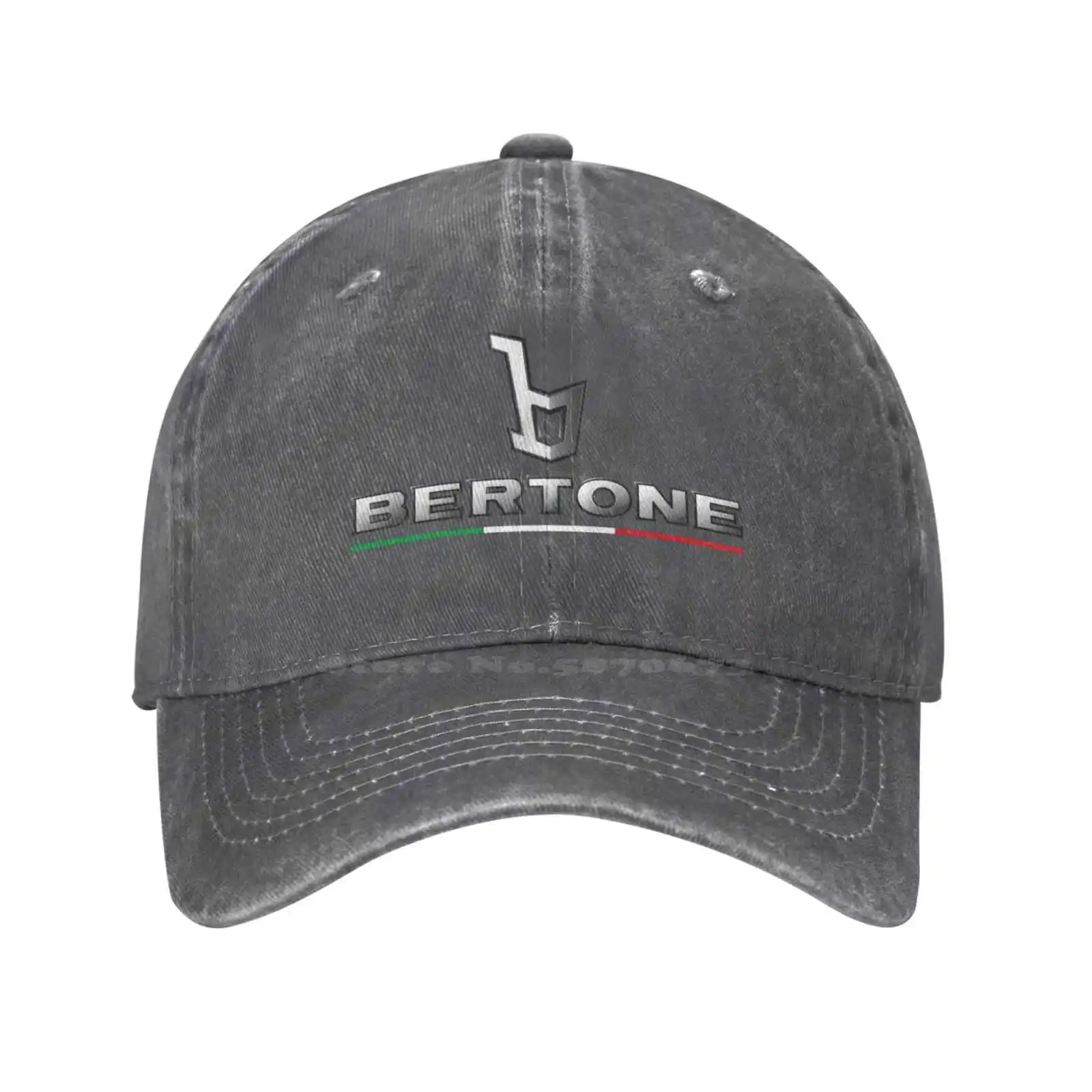 

Bertone Logo Printed Graphic Brand Logo High-quality Denim cap Knitted hat Baseball cap