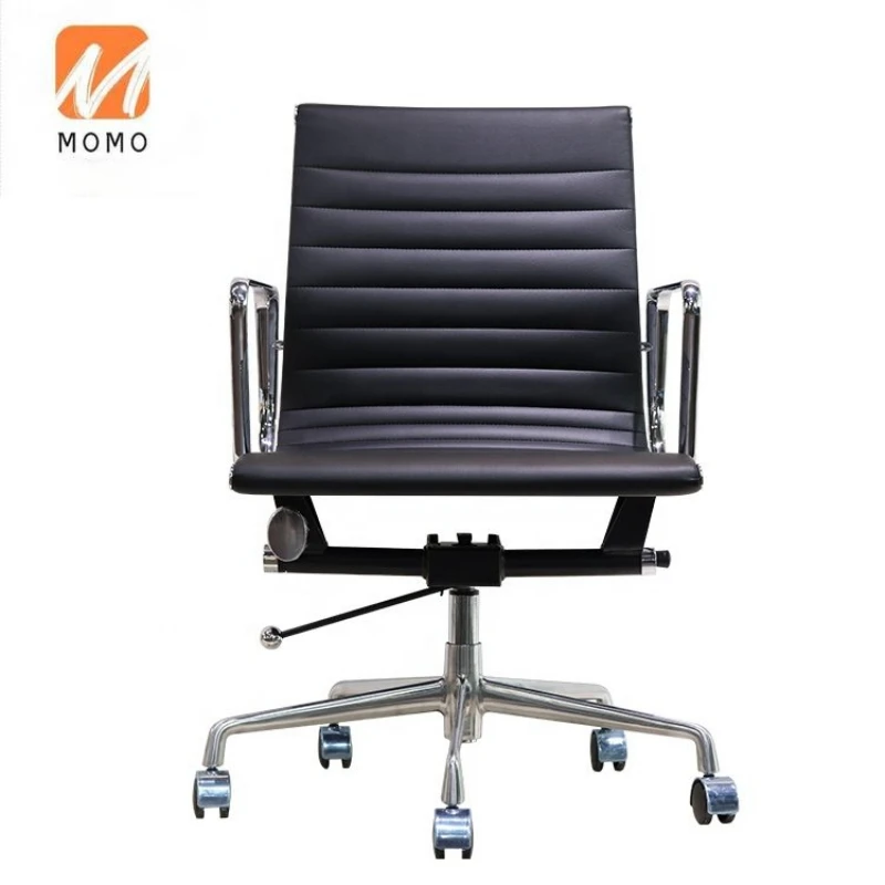 

Office Furniture Middle Back Leather Office Chair Staff Office Chair Specification