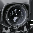 7-дюймовая светодиодная фара для мотоцикла Harley Ultra Classic Electra Glide Street Fat Boy Road King Yamaha Honda, фара для мотоцикла