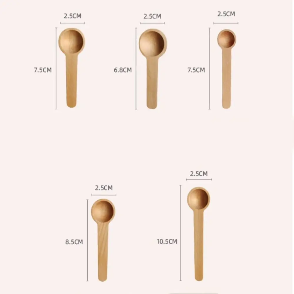 Экологичная деревянная ложка новинка портативная без добавок креативная