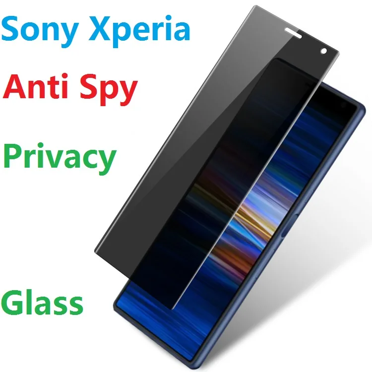 Антишпионская пленка для Sony Xperia 1 II 10 III Lite V Защитная экрана конфиденциальности IV 5