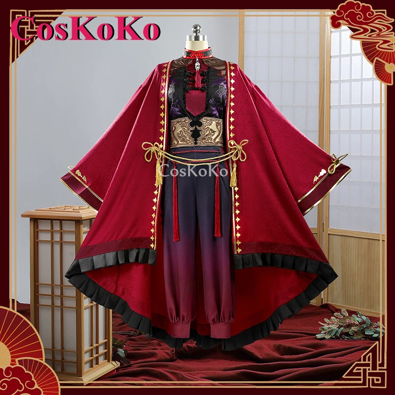 【На заказ】CosKoKo Kuzuha Косплей Аниме VTuber Костюм Мода Китайский Стиль Новый Наряд