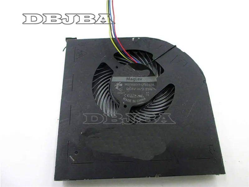 Вентилятор для Lenovo Thinkpad P50 P52 EP520 MG75090V1-C180-S9A CPU вентилятор охлаждения