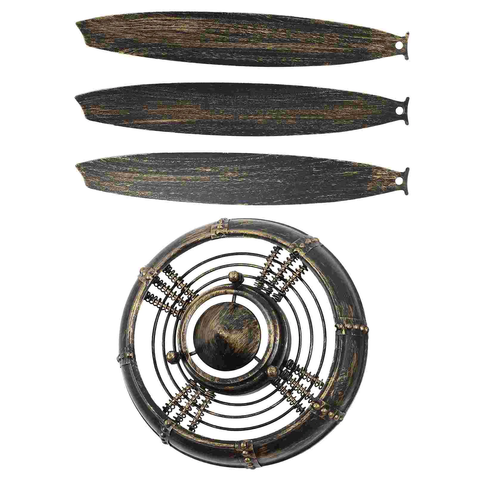 

Wall Propeller Decor Airplane Metalhanging Vintage Industrial Decoration Retro Pendant Ornament Rustic Iron Sculptures Sculpture