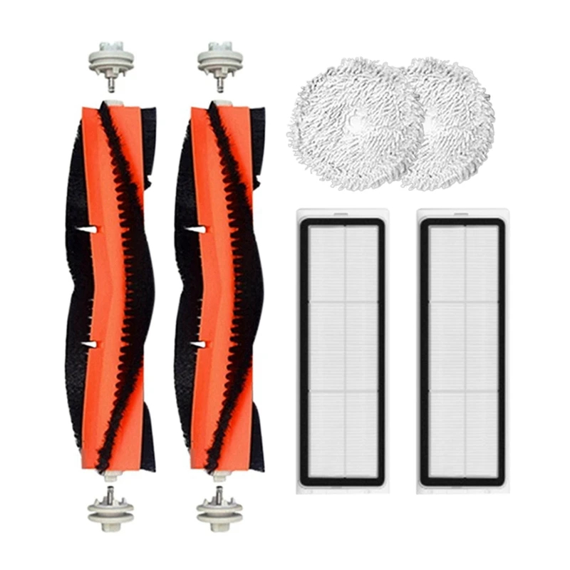 

6Pcs Replacement Kit Detachable Main Brush HEPA Filter Mop Cloth For Xiaomi Dreame W10 Robot Vacuum Cleaner Accessories