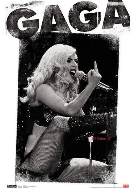 

Постер с изображением Леди Гаги