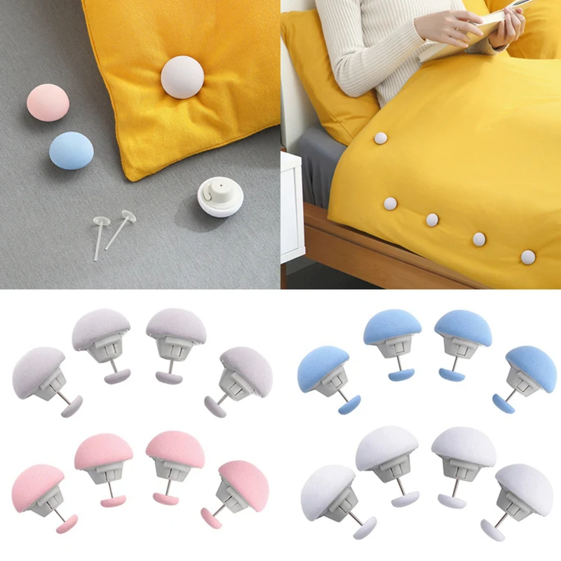 

New Tpye BedSheet Quilt Clip One Key To Unlock Duvet Cover Fastener Clip Anti-Slip Blanket Buckles Quilt Holder Fixator Grippers