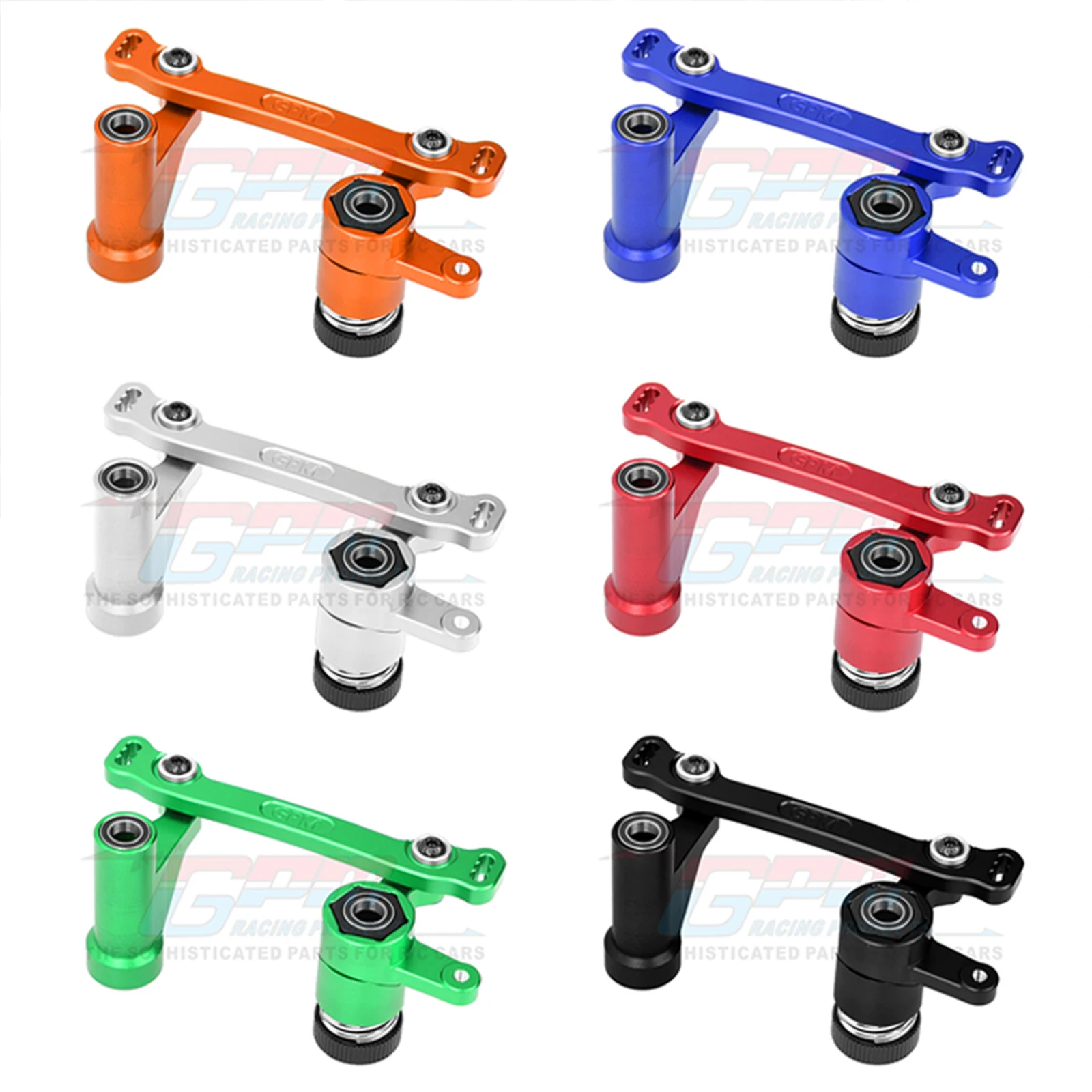 Комплект рулевого рычага из сплава GPM 7075 для LOSI 1/6 8IGHT-X Lasernut 8XE 8XTE