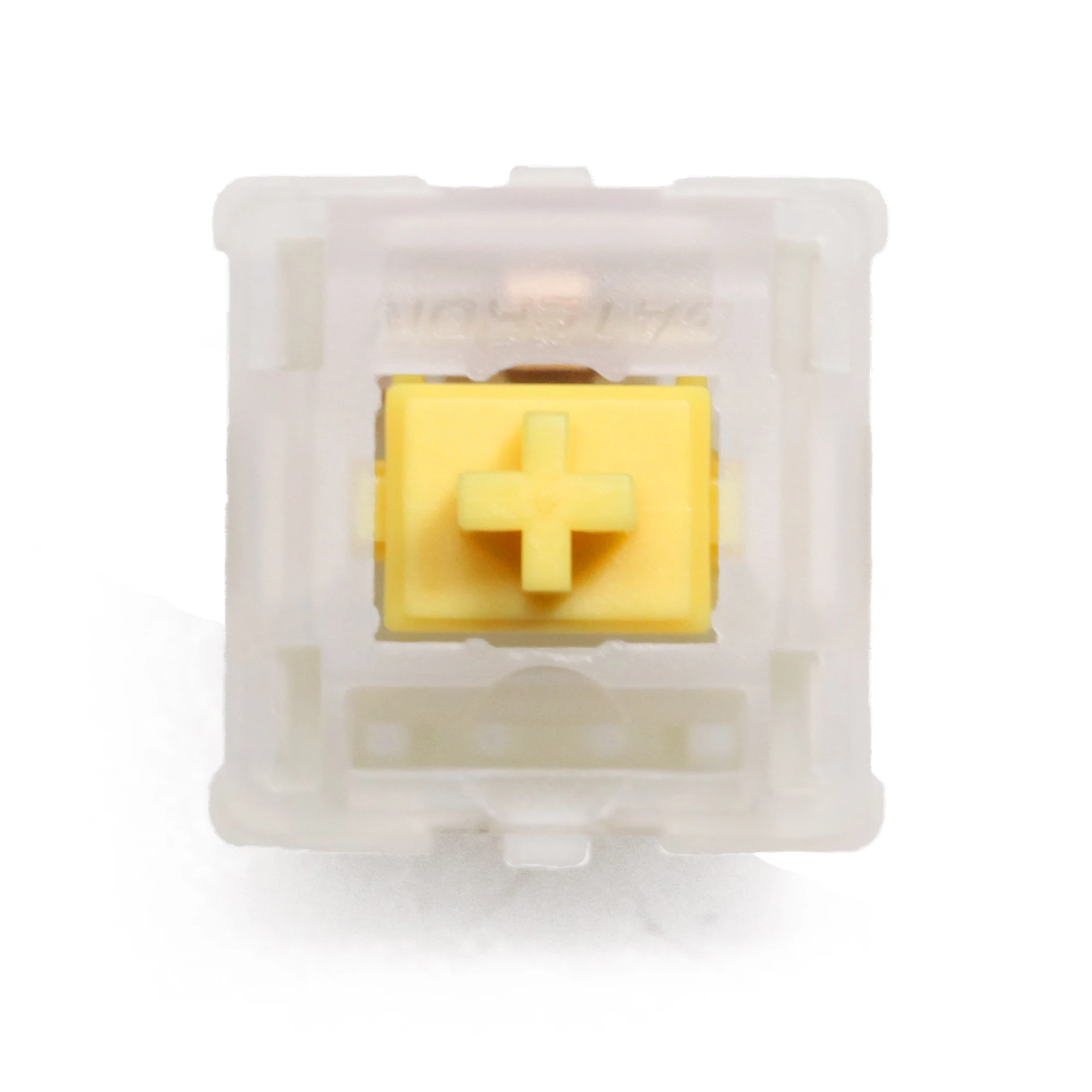 Gateron CAP Milky Yellow  Pro V2 Mechanical Keyboard 5 Pin Switches Linear Switches 63g