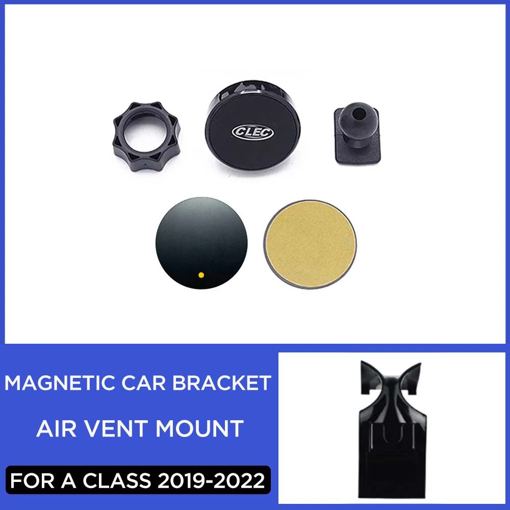 magnetic phone holder for mercedes benz a class w177 gla cla glb air vent mount phone holder clip for mercedes benz b class w247 free global shipping