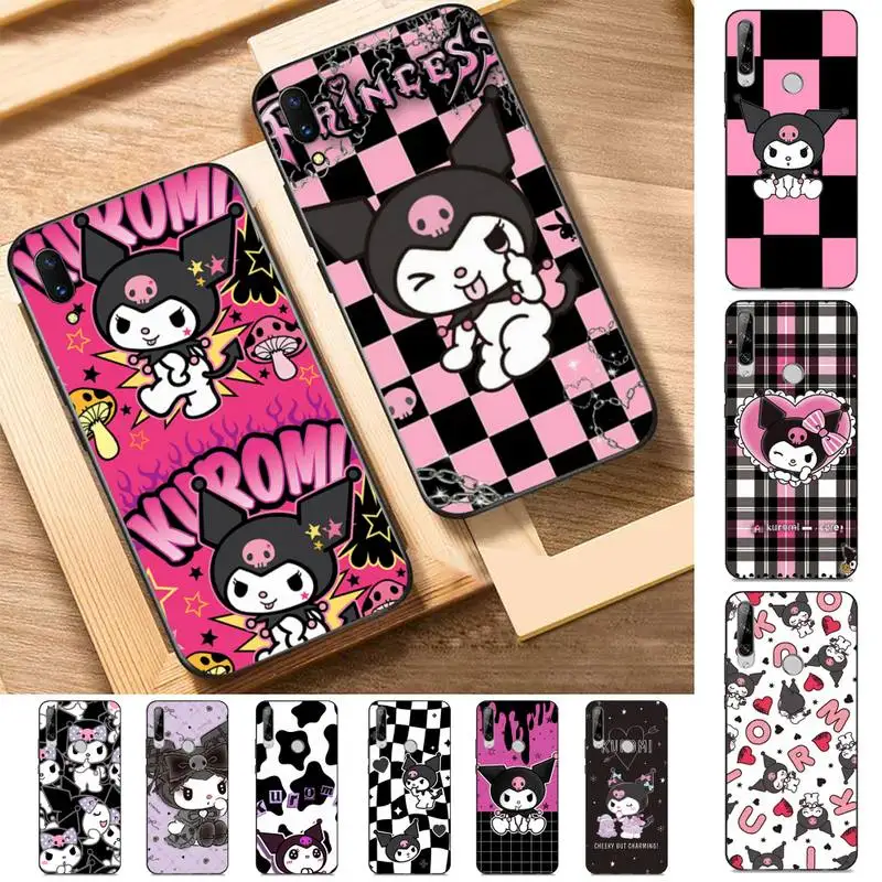 

BANDAI Kuromi Phone Case for Huawei Y 6 9 7 5 8s prime 2019 2018 enjoy 7 plus
