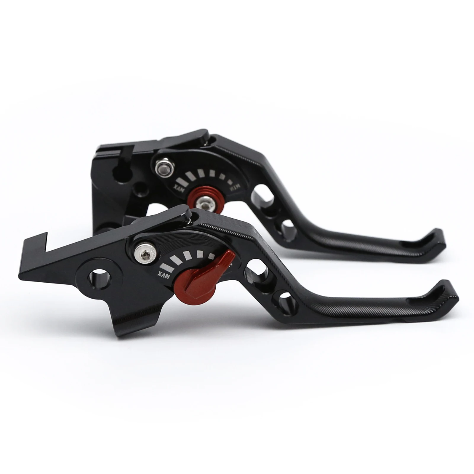 Фото Двухпальцевый CNC рычаг тормоза и сцепления для Suzuki GSXR GSX-S 125 600 750 950 1000 GSX-8S GSX-8R SV650 SV1000 Bandit GSF 650 1200 1250 №4