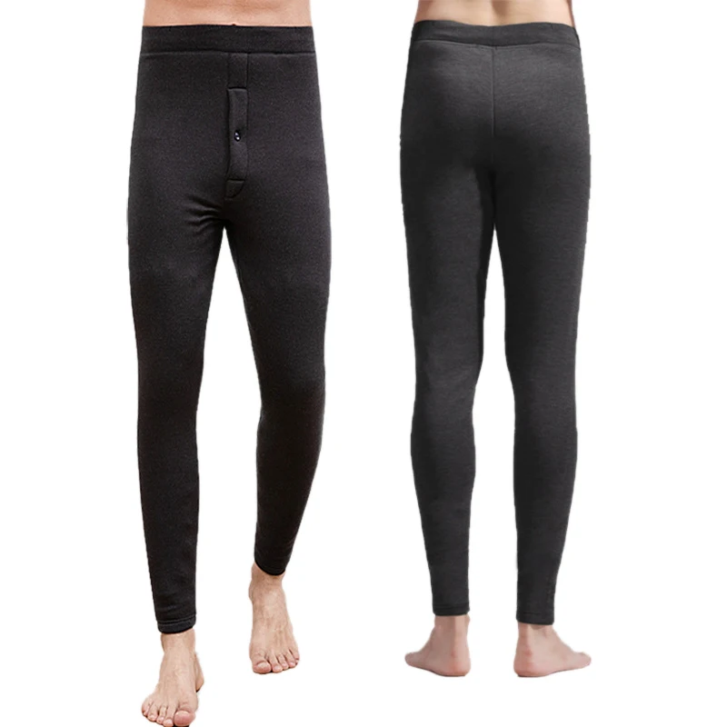 100% Merino Wool Long Johns thermal Underwear Pants Men's Baselayer Man Merino Wool Bottom Thermal Warm