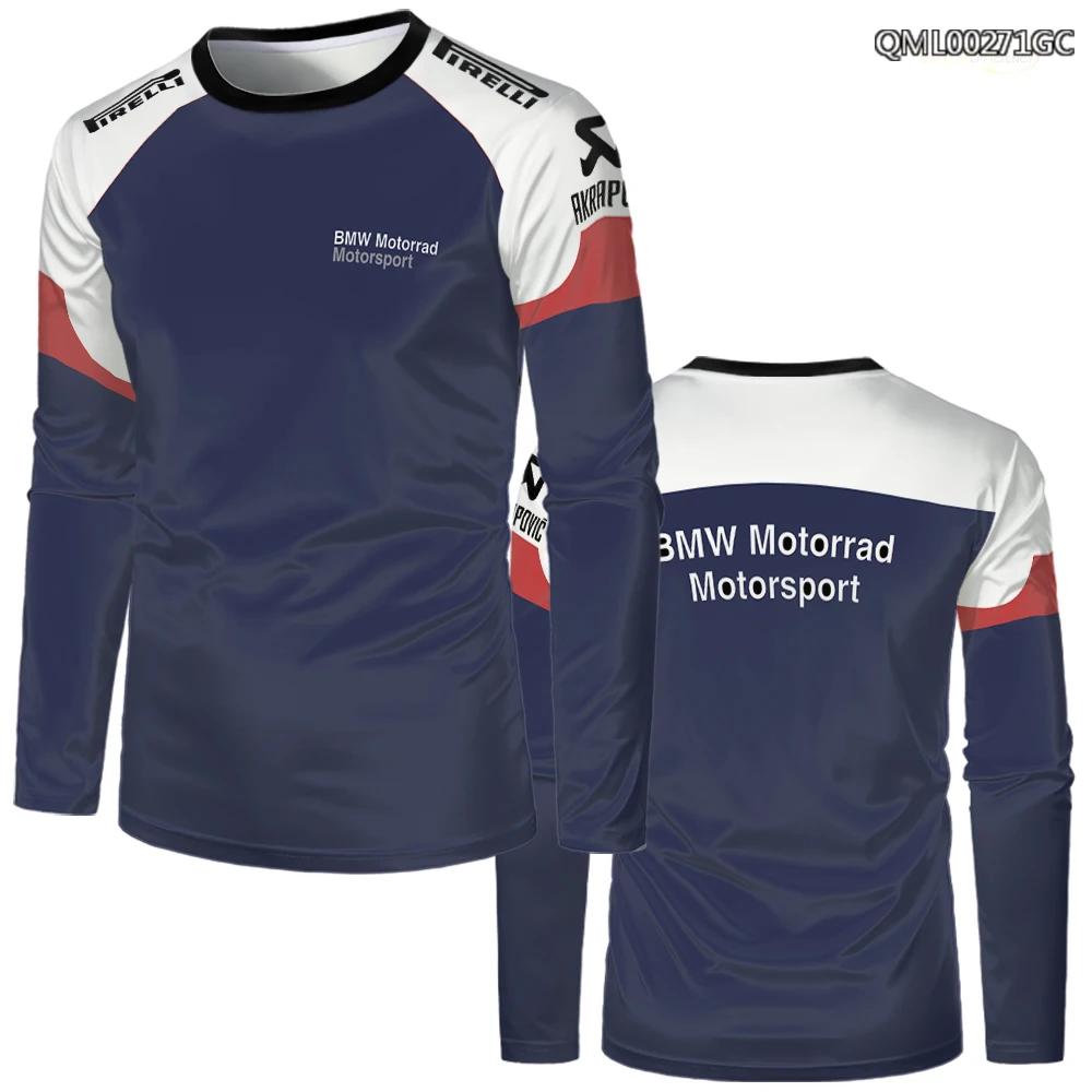 

men's Long Sleeve T-shirt Motorcycle Racing Moto Jersey For Bmw Culture Clothing 2022