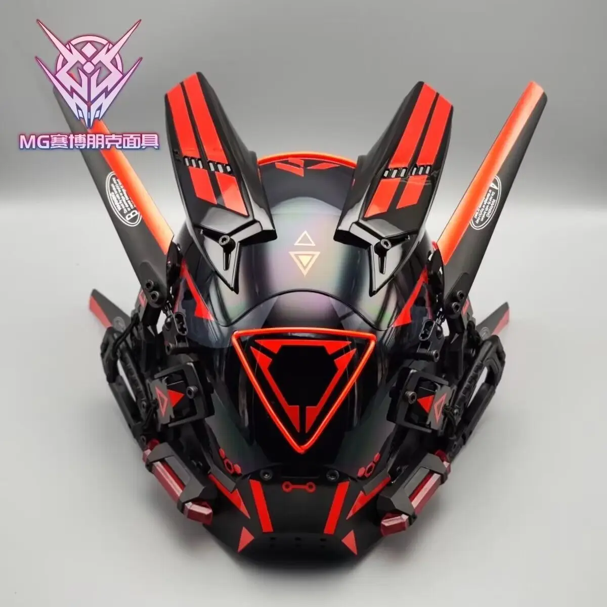 

Cyberpunk Mask Helmet Futuristic Mask Techwear Mask Sci Fi Mask Gothic Mask Halloween Cosplay Costume Mask Suitable For Any Adul