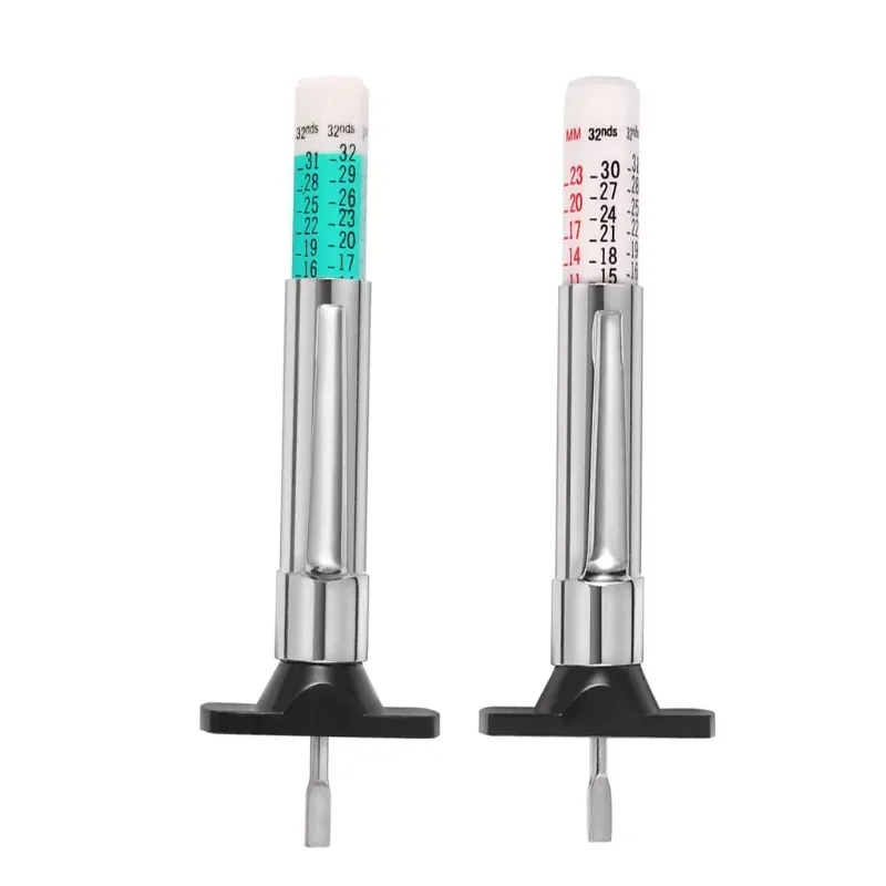 

Tire Tread Depth Gauge Smart Color Coded Tire Tread Depth Measurement Tool Tire Wear Gauge Digital Caliper