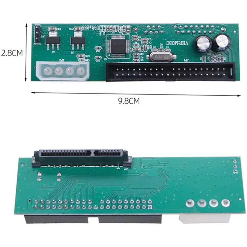 Адаптер 2 5 дюйма SATA-3 IDE или 3 HDD SSD SATA жесткий диск на 40 контактов PATA Desktop Converter Card -