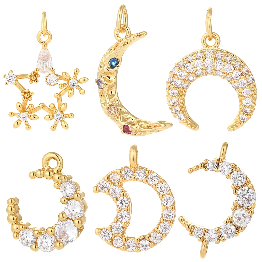 

Луна Ювелирные изделия Подвески для изготовления ювелирных изделий солнце звезда милый Шарм Подвеска Подвески для серьги ожерелье браслет...