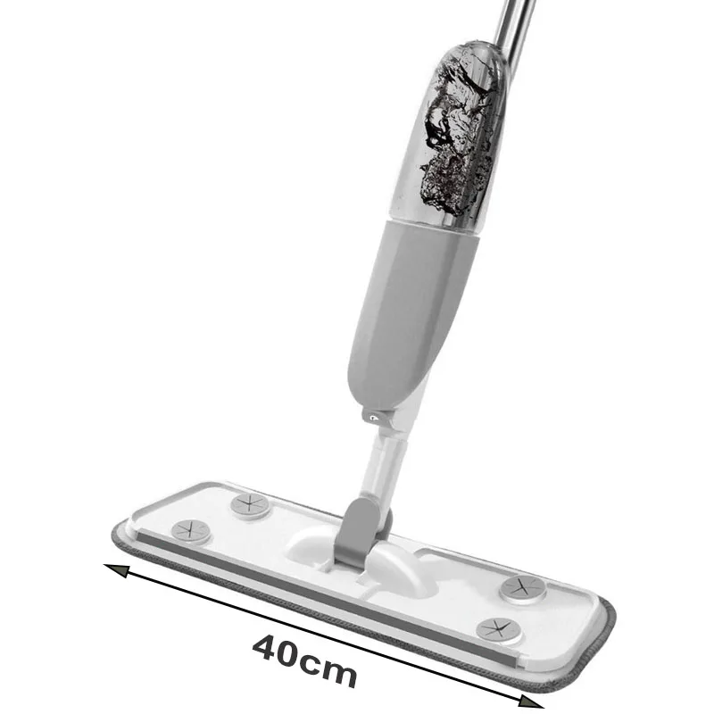 

Бесплатная доставка, швабра 40 см с функцией пара, электростатическое удаление воды, плоская Швабра для пола, бытовая уборка, ручной инструме...