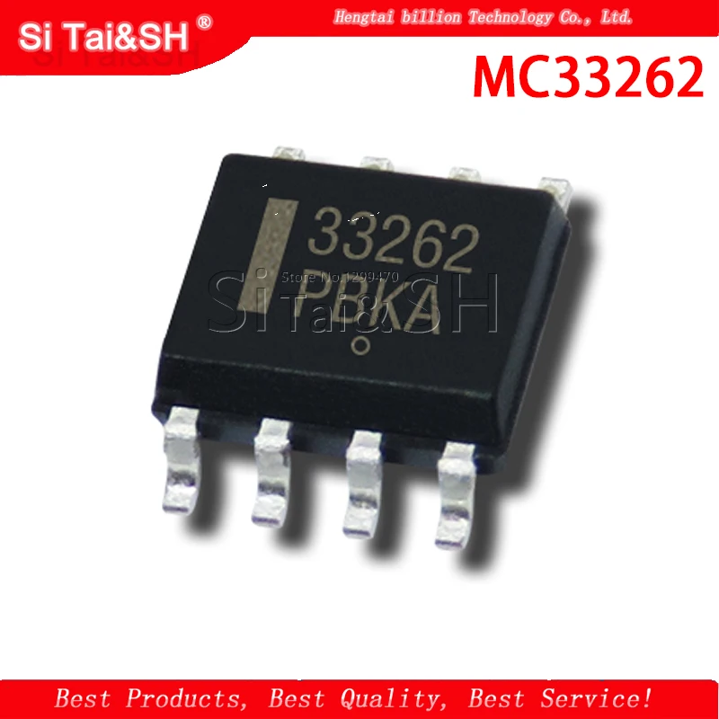 

Интеграция факторов коррекции 10 шт./лот MC33262 33262 SMD, новый оригинальный SOP-8