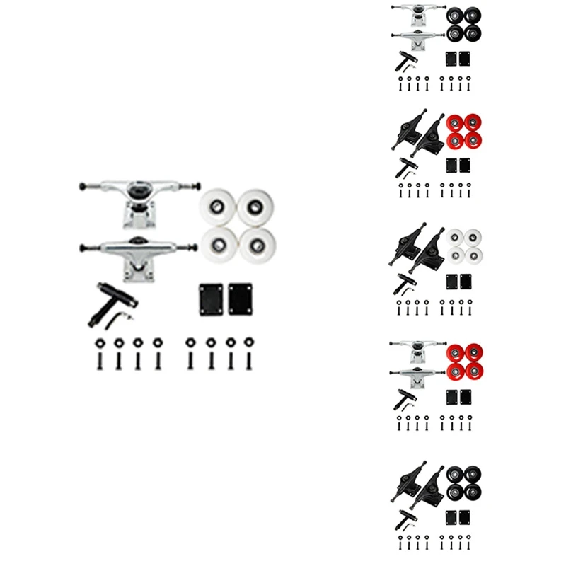 

85A Skateboard Wheels with ABEC-9 Bearings 54X36mm Street Wheels Skateboard Tricks