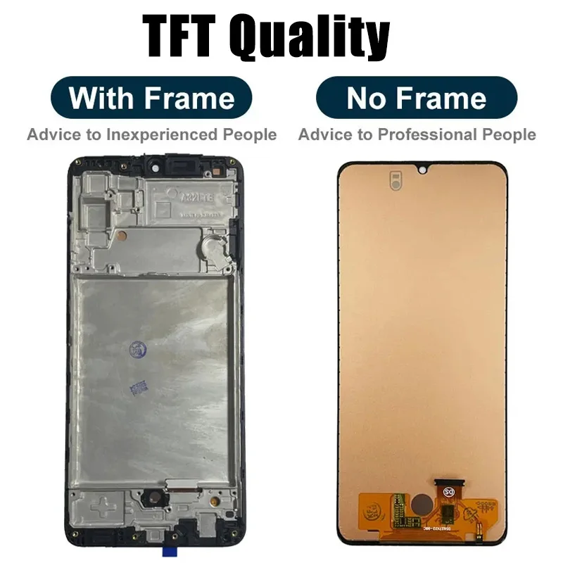 6 4 &quotAmoled/TFT для Samsung Galaxy A32 4G ЖК-дисплей с цифровым преобразователем сенсорного