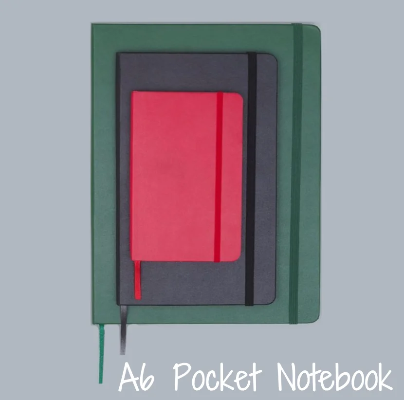 

Карманный блокнот A6, художественные пустые страницы, альбом для набросков 3,5x5,5 дюймов в твердом переплете