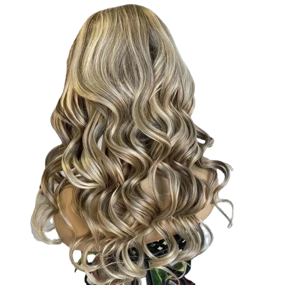 

Hstonir 13x6 Lace Front Wig European Remy Hair 100% Natural Human Hair Curly Blond Shine Hairpiece G046