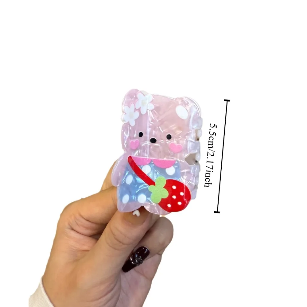 Модный корейский стиль мультяшная заколка для волос в виде животных коготь