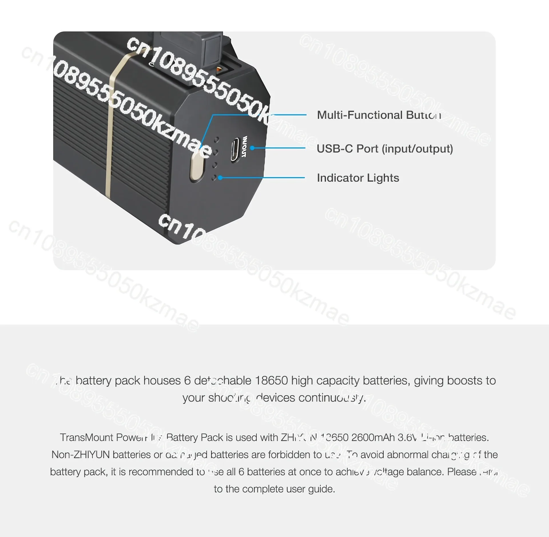 Для ZHIYUN Official Power Plus для Zhiyun Crane 3S карданный 3-осевой ручной стабилизатор аксессуар для подвеса (art.: 3920cd30164ad) - 3920cd30164ad