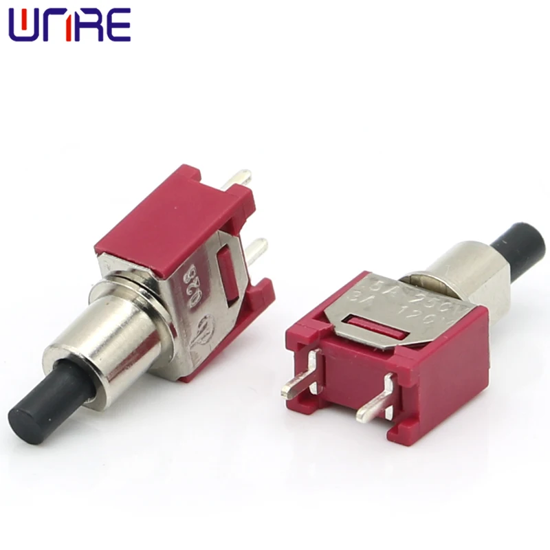 ły przełącznik kołyskowy 028-2P sprzęt gospodarstwa domowego akcesoria do modyfikacji samochodu przycisk resetowania 2pin naciśnij huśtawkę