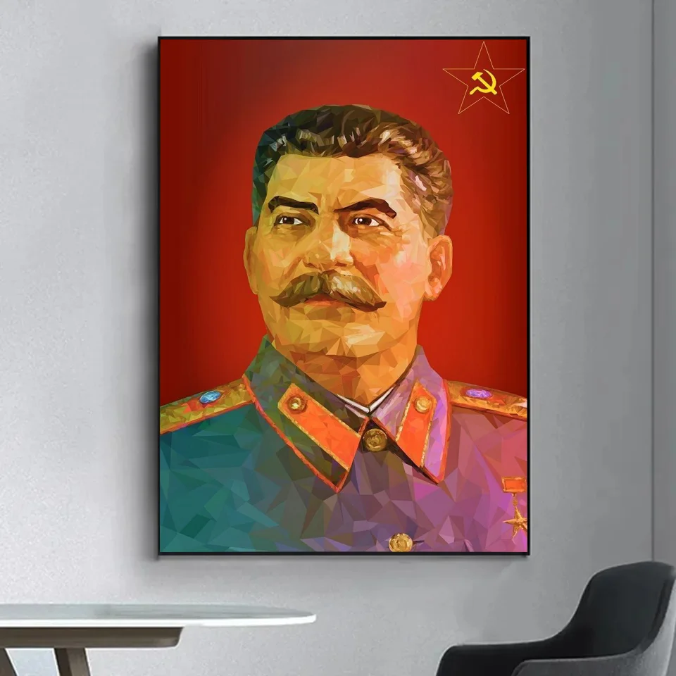 Высококачественные печатные постеры Сталина Маркса Ленин знаменитости