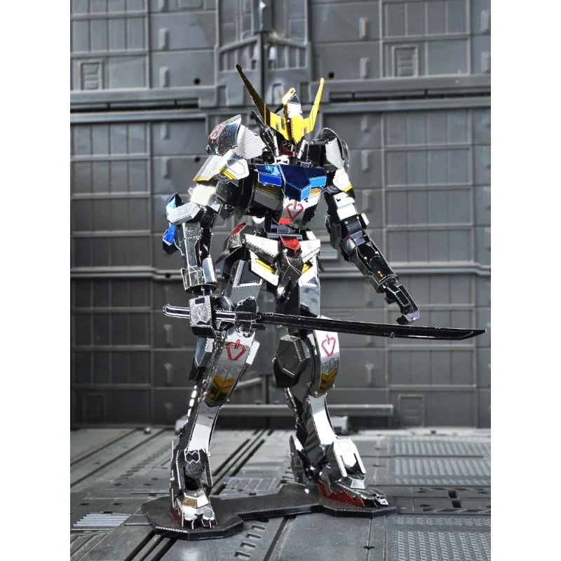 

Gundam Steel Anime Action Figure Metal DIY Creative Assembly Model Three-dimensional Puzzle Mech Assembly Model Toy Decorations