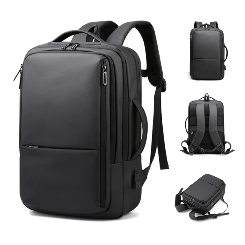 Men's 15.6 Inch Laptop Backpack USB Notebook Backpack School Bag Travel Pack Double-Shoulder Rucksack For Male Female Women