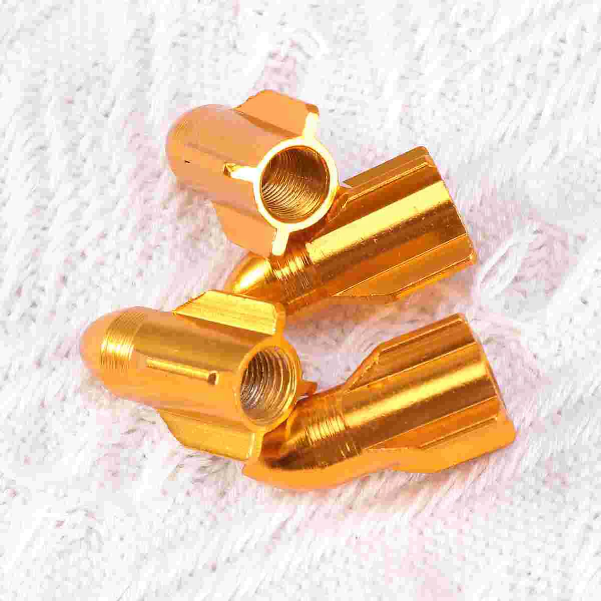 

4 шт., автомобильная мотоциклетная задняя крышка (золотистая)