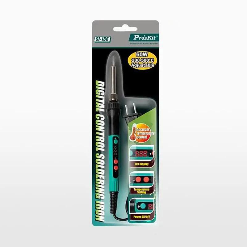 Pro'skit Электрический паяльник с термостатической регулируемой температурой 60