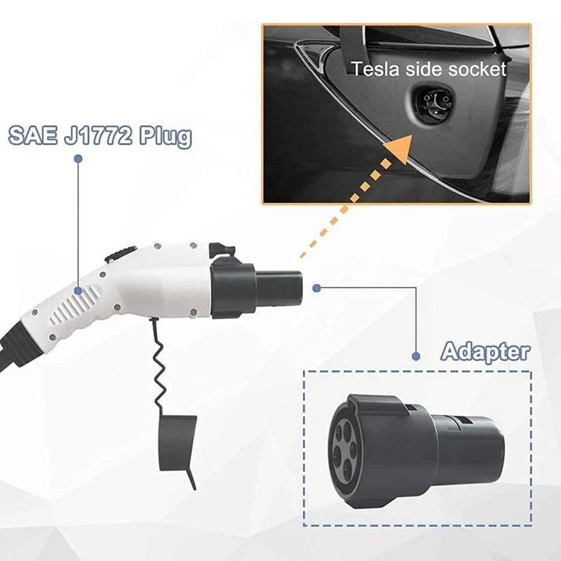 

Car Charging Station Adapter For Tesla Model X/Y/3/S