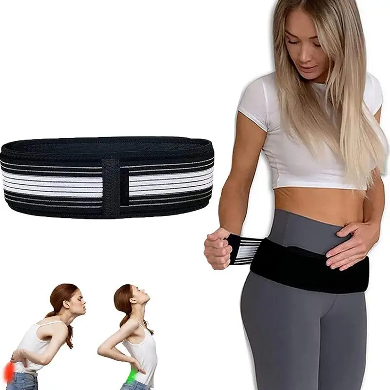 

Back Support Belt For Men Back Braces For Sciaticas Relief Breathable Posture Belt For Low Back Support Sacroiliac Belt For Men