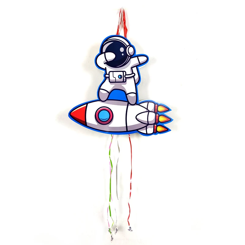 

1pcs/lot Astronaut Theme Pinatas Girls Favors Baby Shower Happy Birthday Party Decorations DIY Pinata