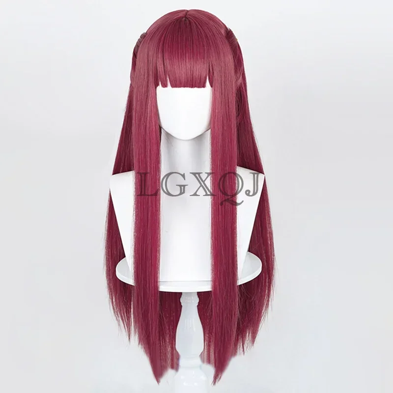 Высокое качество My Dress-Up Darling Marin Kitagawa парик для косплея Rizu Kyun Rose Red Devil вечерние