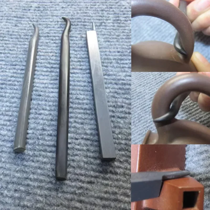 Инструменты для изготовления керамики DIY Керамические фиолетовые глиняные