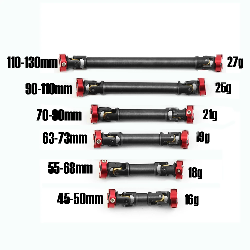 Metal Universal Drive Shaft CVD For TAMIYA 1/14 Tractor Truck SCX10 TRX4 YIKONG MST |