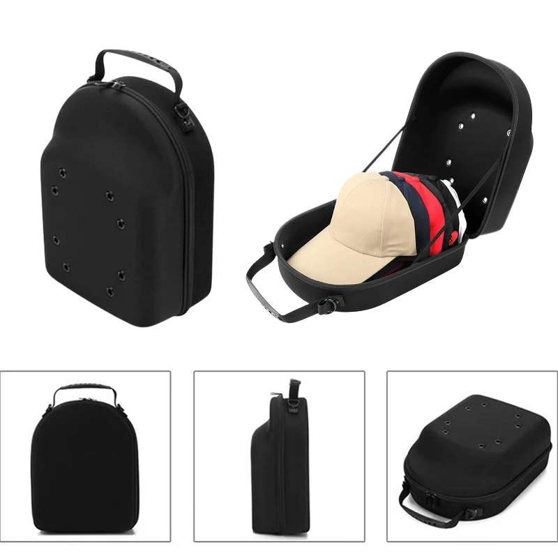 

Бейсбольная Шляпа, бейсбольные кепки, защитная коробка, рюкзак, чемодан, дорожная шляпа, бейсболки, коробка для переноски, Жесткий Чехол для хранения