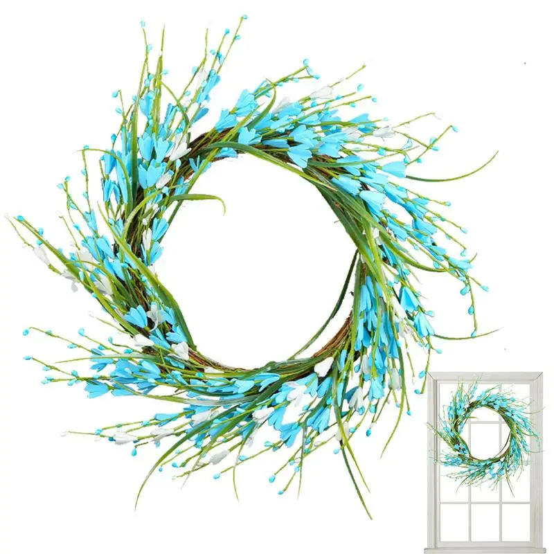 

Summer Berry Front Door Wreath Berry Wreaths Artificial Twig Wreath Winter Wreath For Wall Decor And Easter Wreath With Flowers