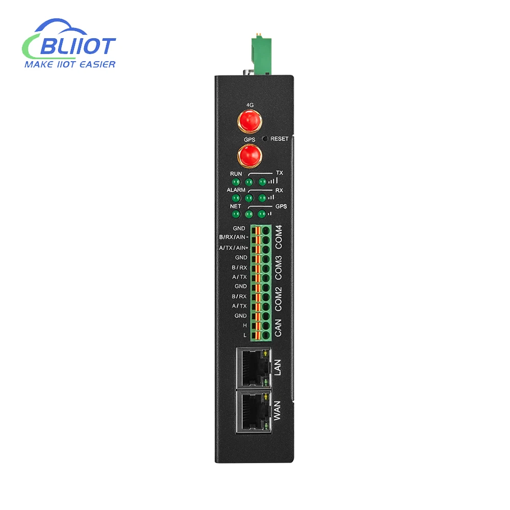 BL110 BACnet OPC UA Industrial Smart Gateway Protocol Conversion Remote Control PCL Modbus RTU TCP BACnet OPC UA enlarge