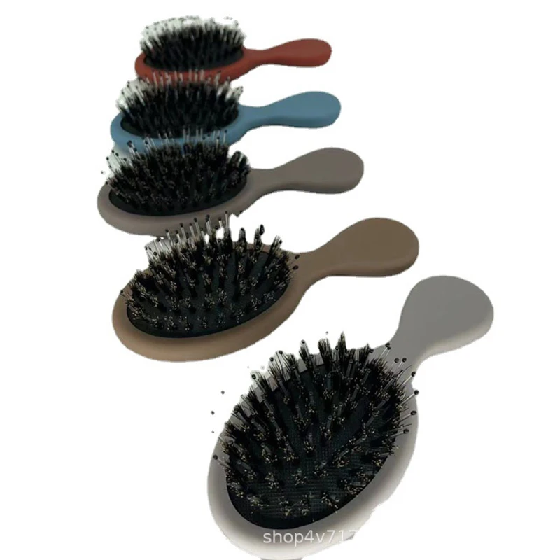 

Оптовая продажа, 30 шт., щетка для волос с маленькой ручкой, массажная щетина, средство против распутывания волос, для влажной и сухой укладки ...