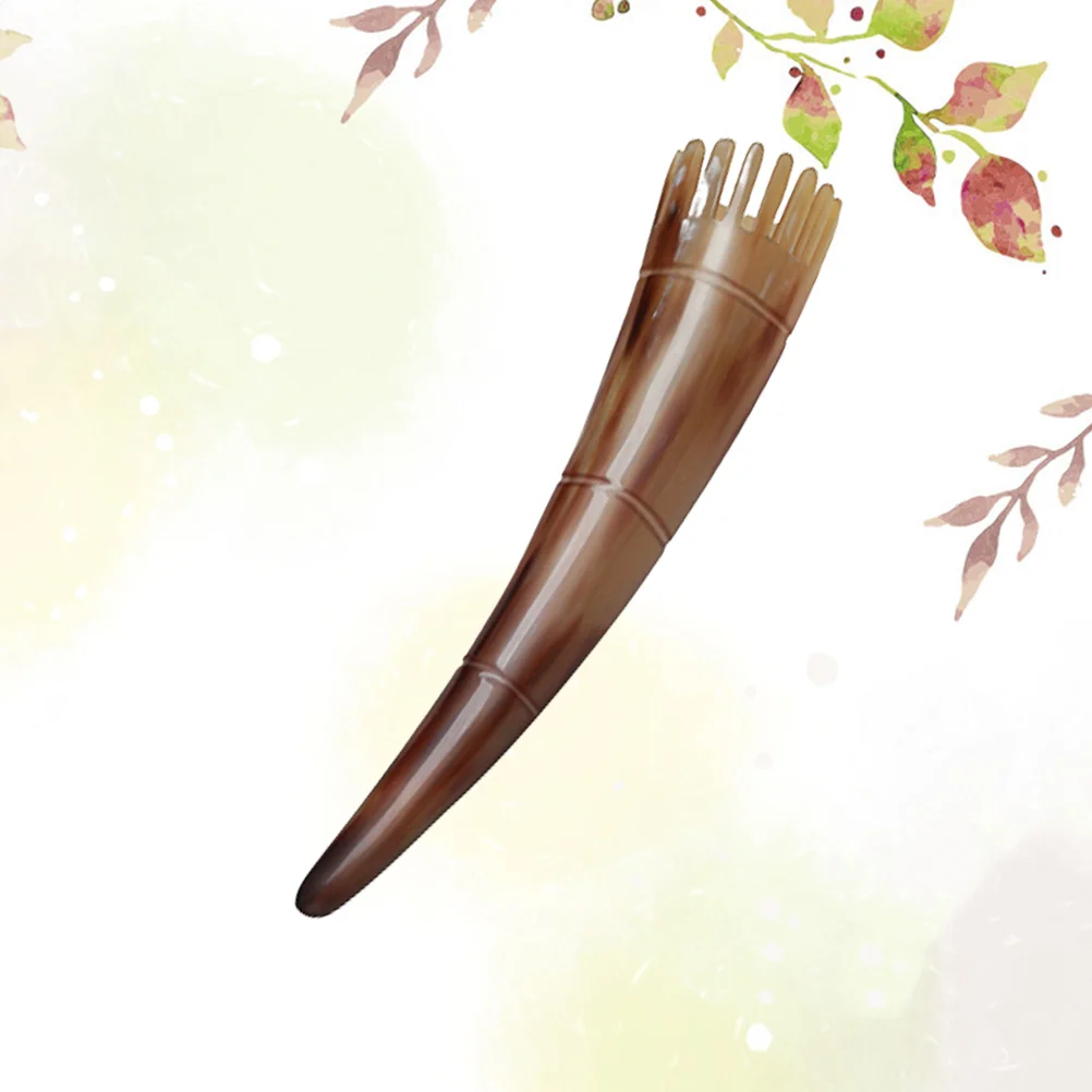 Расческа для волос Шампунь с бычьим рогом Anticaida Roller Tip Очистка кожи головы