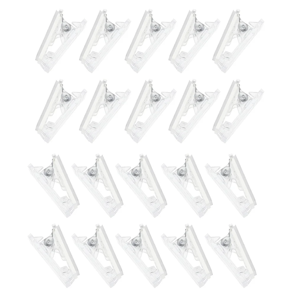 

Self-adhesive Clip Plastic Badge Plastic Clips Spring Transparent Wall Tapestry
