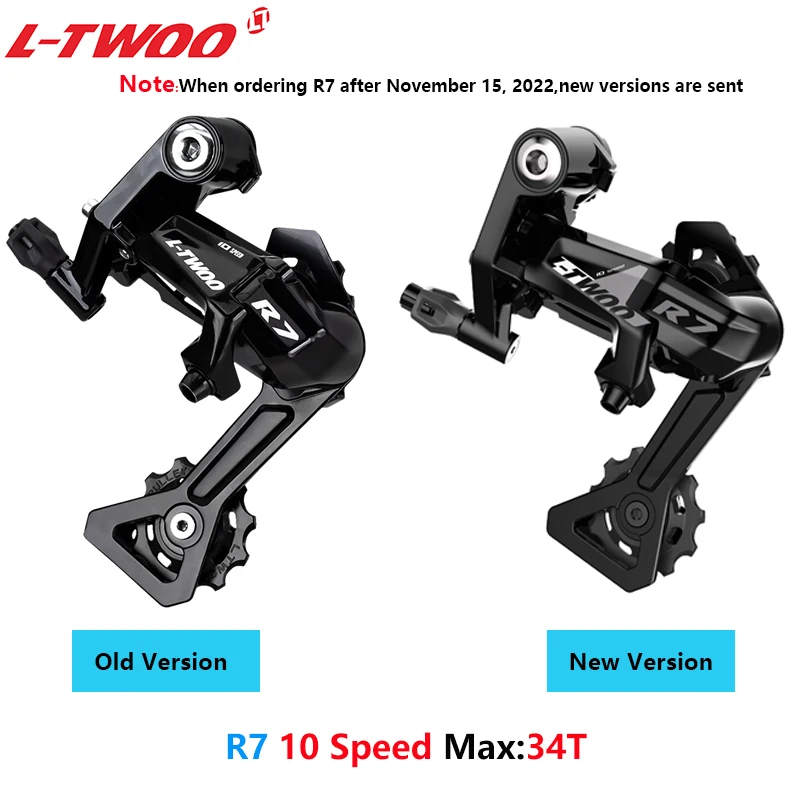Веловелосип LTWOO R9/R7/R5/R3/R2 11/10/9/8/7 задние Переключатели скоростей для шоссейного