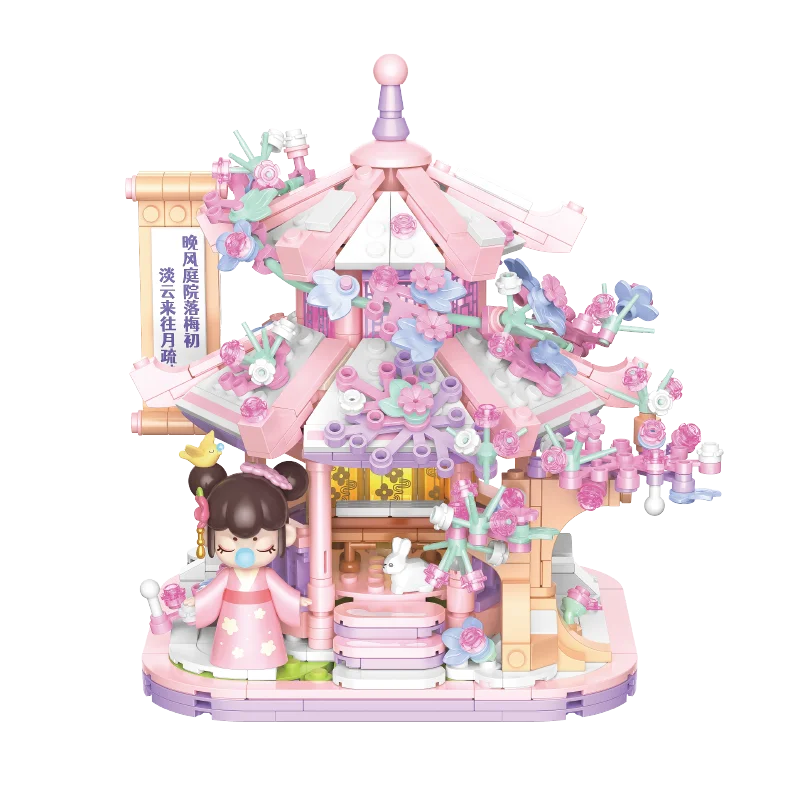 Pinlepai Jaki Nanci китайская поэзия кукла строительный блок фигурки мечты набор фигурок